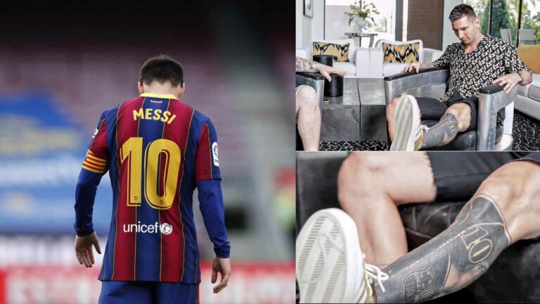 Lionel Messi opens up on Barcelona tattoo in latest interview