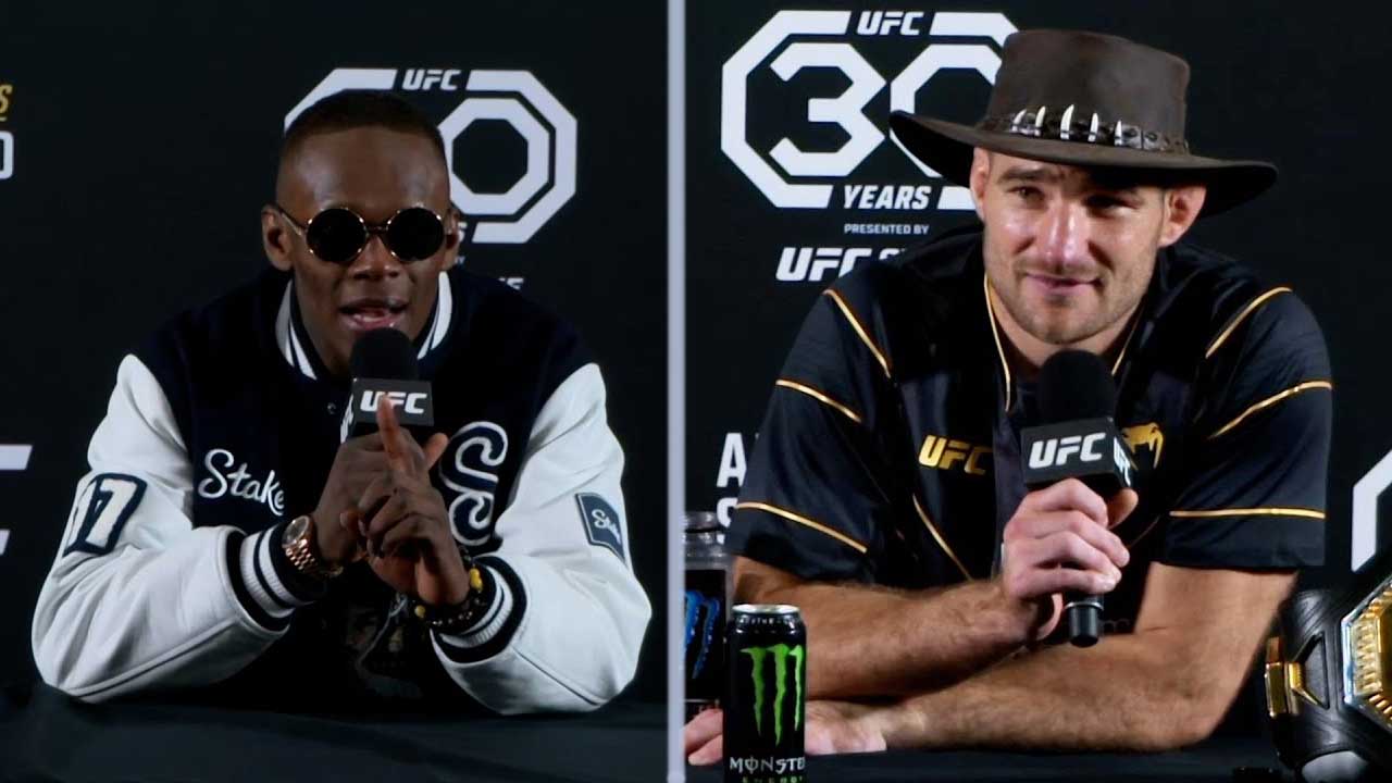 Sean Strickland has reacted to Israel Adesanya walking away from UFC 293 post-fight press conference