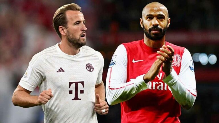 Thierry Henry and Harry Kane were engaged in a banter ahead of Arsenal vs Tottenham this weekend