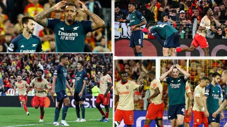 Arsenal fell to a 2-1 defeat away to RC Lens: 5 Talking Points as the Gunners suffer their first defeat of the season | UEFA Champions League 2023-24