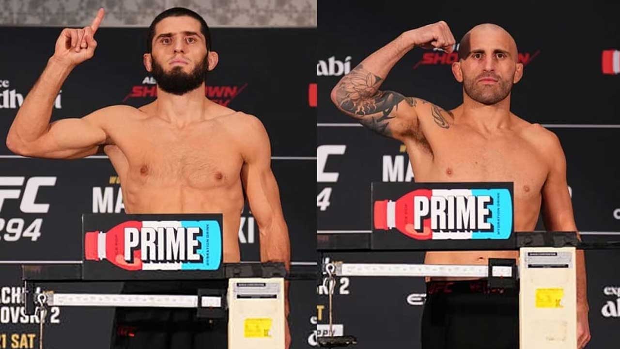 Friday’s UFC 294 weigh-in results