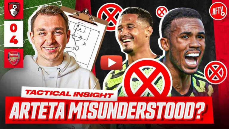 Have We Misunderstood Arteta’s New Arsenal? Tactical Insight