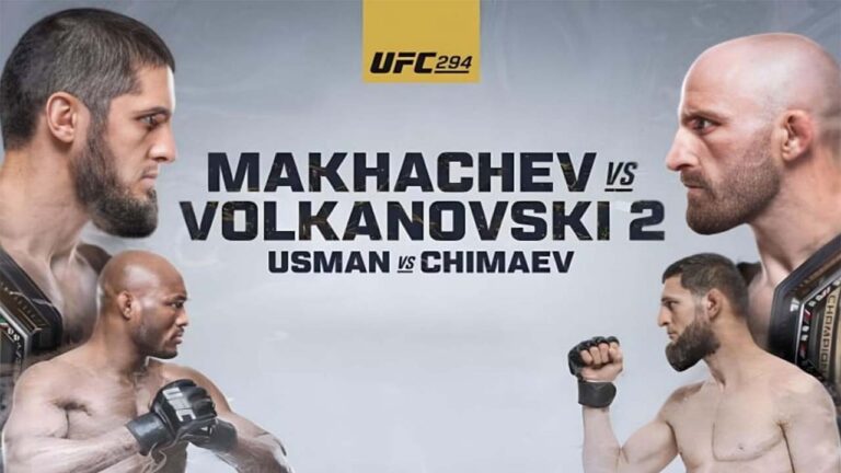 How to watch UFC 294: Islam Makhachev vs. Alexander Volkanovski 2 – US, Canada, UK, Australia start time, channel info, pricing, and full card