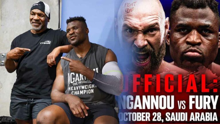 Mike Tyson warned Tyson Fury ahead of boxing fight with Francis Ngannou