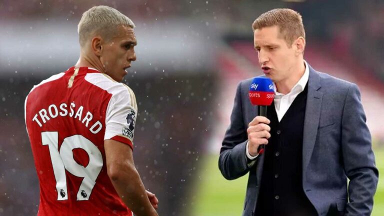 Pundit Michael Dawson believes Leandro Trossard let down by Arsenal teammates against Lens
