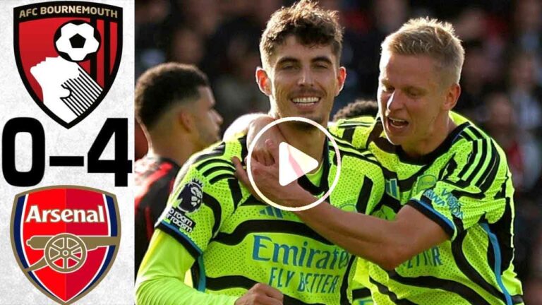 Take a look at 3 reactions from Arsenal’s 4-0 victory at Bournemouth