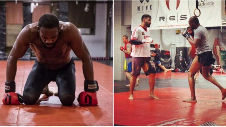 Check out how Jon Jones showed No Mercy to sparring partner after Body Shot KO