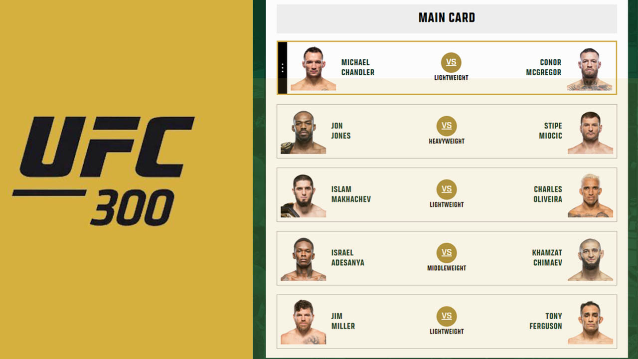 Daniel Cormier has suggested 3 fights that will headline the historic UFC 300 event