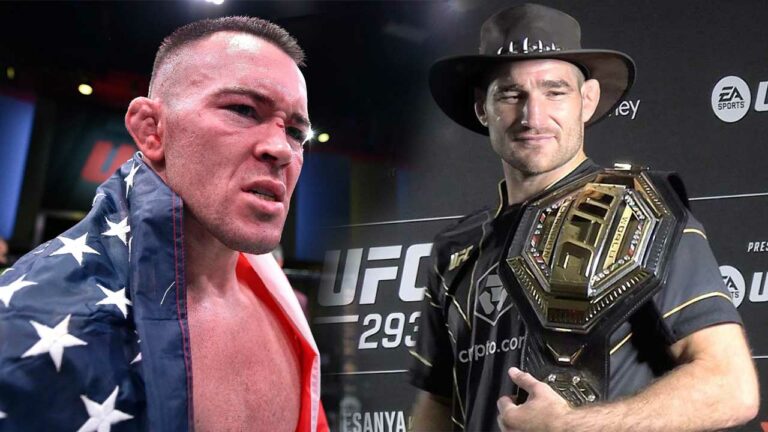 Colby Covington spoke harshly about UFC middleweight champion Sean Strickland