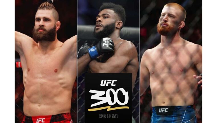 Dana White announces the first UFC 300 fighting clashes