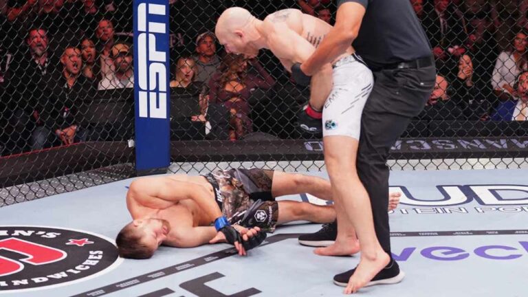 Josh Emmett makes a big callout after winning by knockout at UFC 296