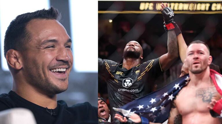 Michael Chandler hilariously mocks Colby Covington’s defeat at UFC 296