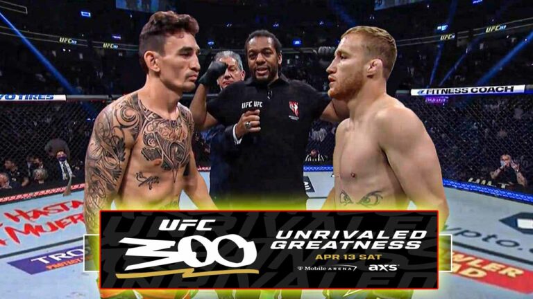 Justin Gaethje broke his promise ahead of his UFC 300 ‘BMF’ title fight against Max Holloway