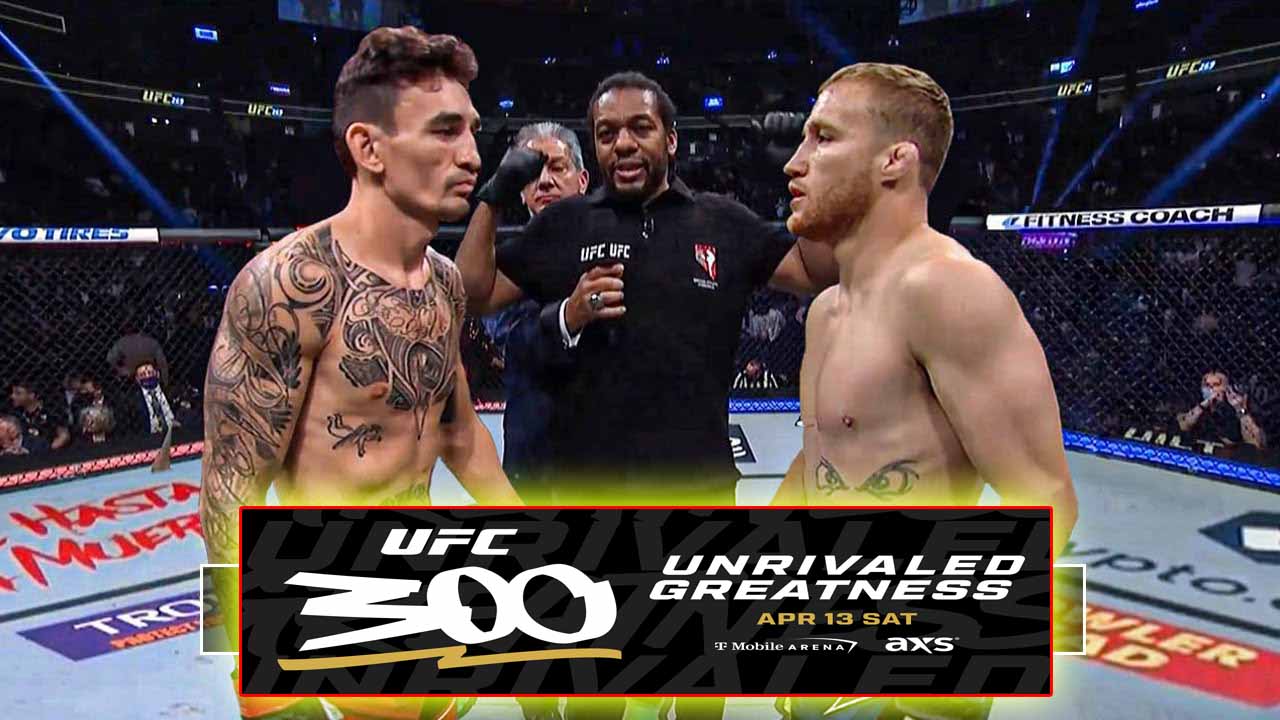 Justin Gaethje broke his promise ahead of his UFC 300 'BMF' title fight against Max Holloway