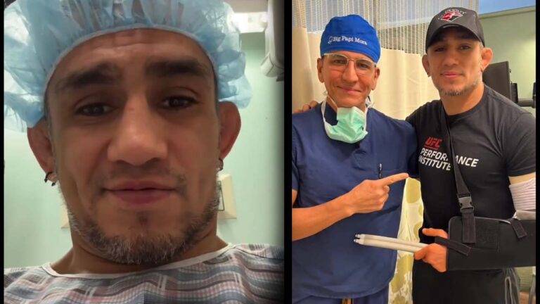 Tony Ferguson has undergone elbow surgery in the hope of prolonging his UFC career despite many calling for him to hang up the gloves