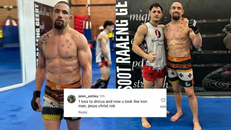Robert Whittaker looks to be in incredible shape ahead of his showdown with Paulo Costa at UFC 298|Fans react