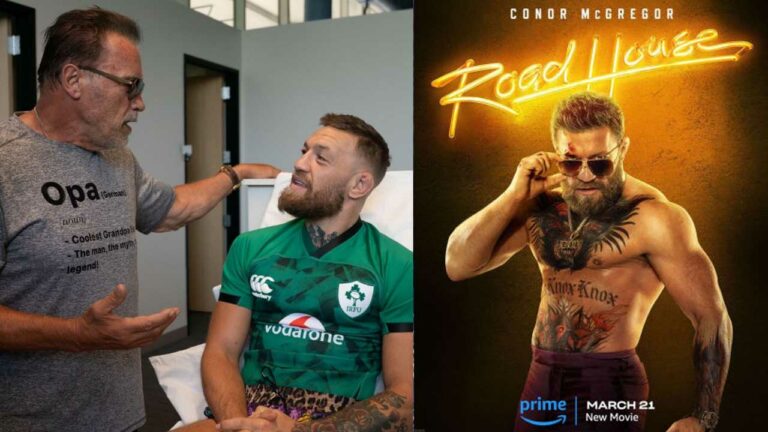 Conor McGregor draws inspiration from Arnold Schwarzenegger In NSFW ‘Road House’ Scene