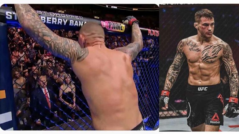 Dustin Poirier reveals message to Dana White after winning UFC 299, when the ‘Diamond’ looked at Trump