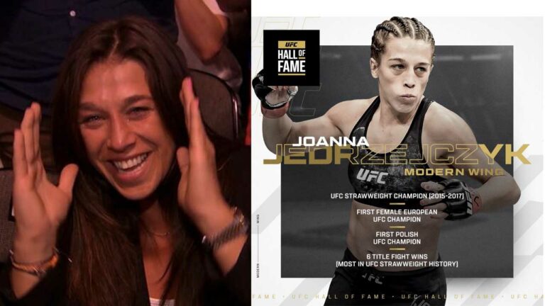 Joanna Jedrzejczyk reflects on UFC Hall Of Fame induction announcement