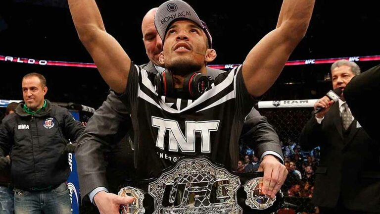 The King of Rio Jose Aldo will reportedly return to UFC 301 in Brazil less than two years after retiring from the sport