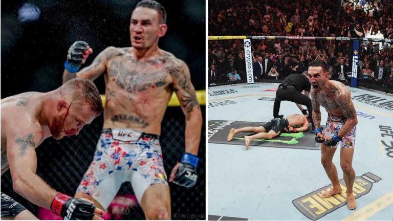 Check out how the Pros reacted after Max Holloway KO’s Justin Gaethje at UFC 300