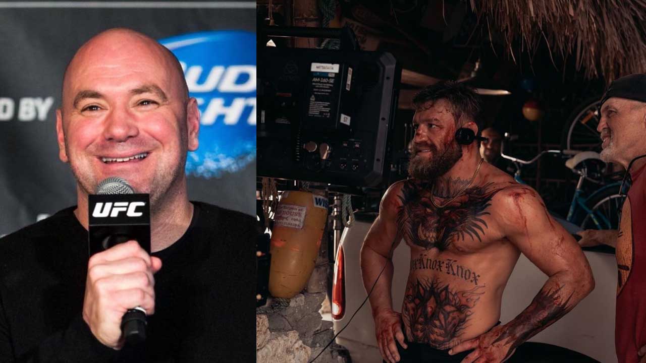 Dana White detailed his experience filming the Conor McGregor and Jake Gyllenhaal-starrer 'Road House'
