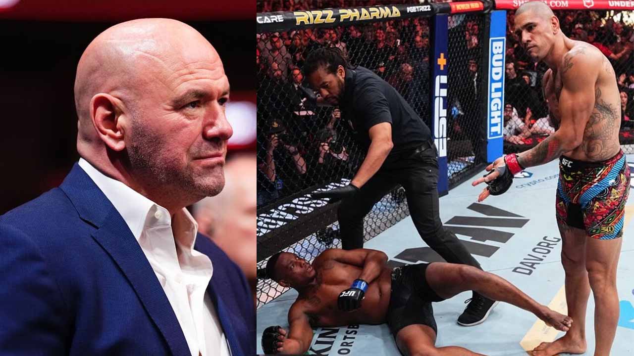 Dana White hails Alex Pereira's 'incredibly gangster' moment at UFC 300