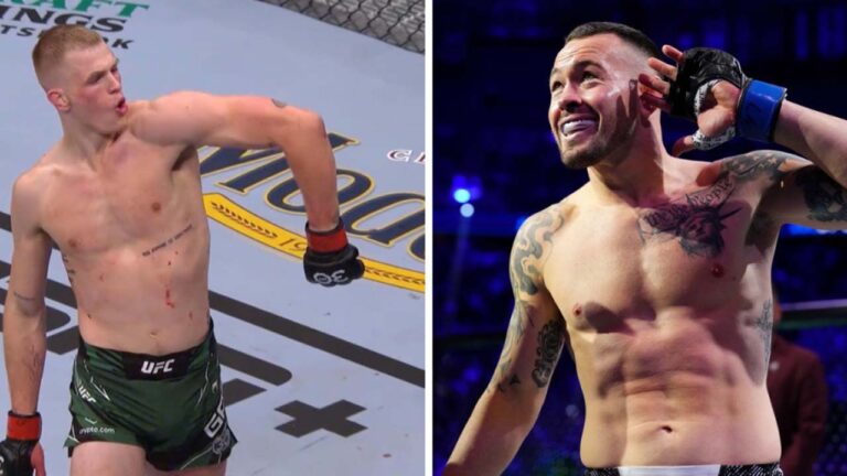 Ian Machado Garry vows to banish Colby Covington in a potential UFC showdown as their feud continues to evolve