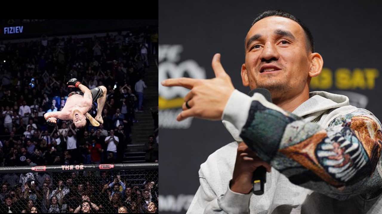 Max Holloway spoke about his favorite fight with Justin Gaethje ahead of the UFC 300 BMF fight
