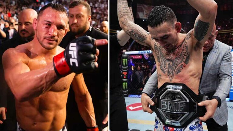 Michael Chandler hopes a fight with BMF champion Max Holloway after UFC 303 bout vs. Conor McGregor
