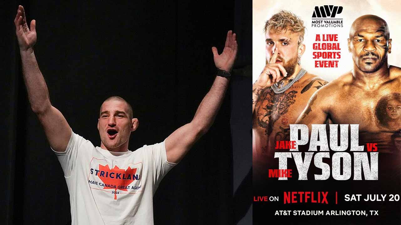 Sean Strickland doubles down on his criticism of 'weak man' Jake Paul for accepting Mike Tyson fight