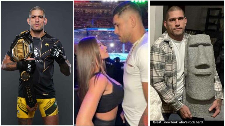 Take a look how Fans react to UFC light heavyweight champ’s intense face-off with Playboy model Francia James