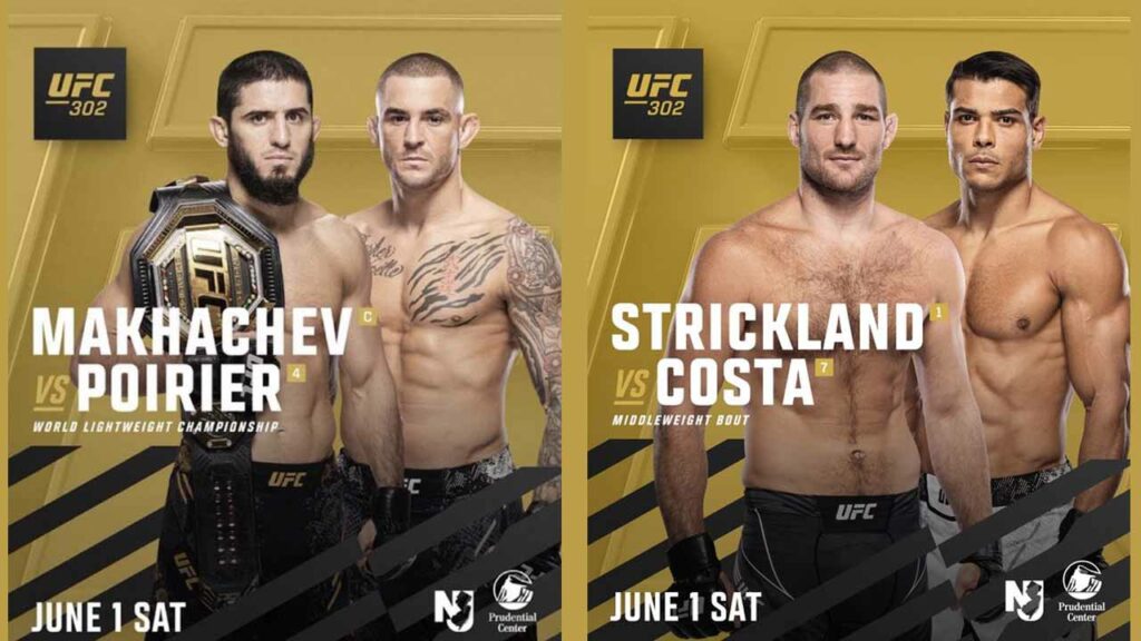 UFC 302 - Fight Card ‘Islam Makhachev vs. Dustin Poirier’ and Start Times