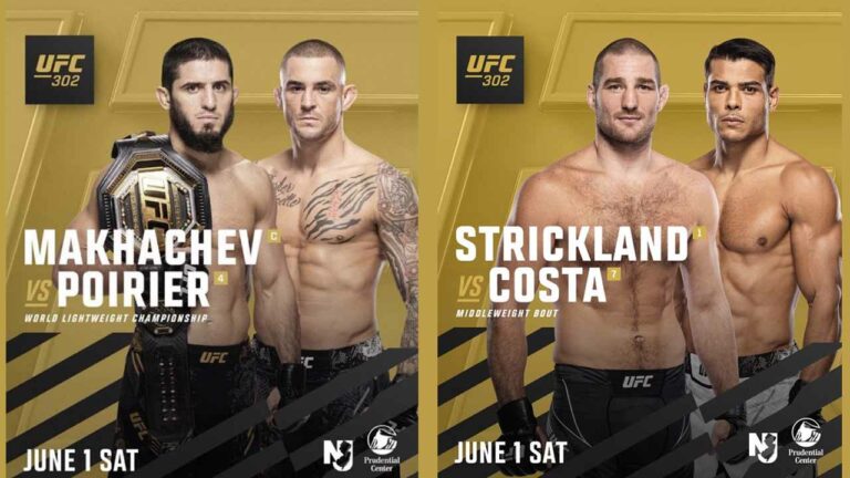 UFC 302 – Fight Card: ‘Islam Makhachev vs. Dustin Poirier’ and Start Times