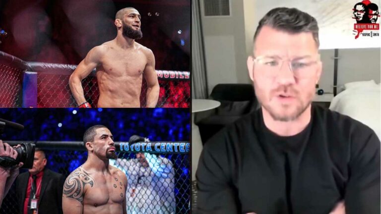 UFC legend Michael Bisping weighed in on the matchup Khamzat Chimaev vs. Robert Whittaker