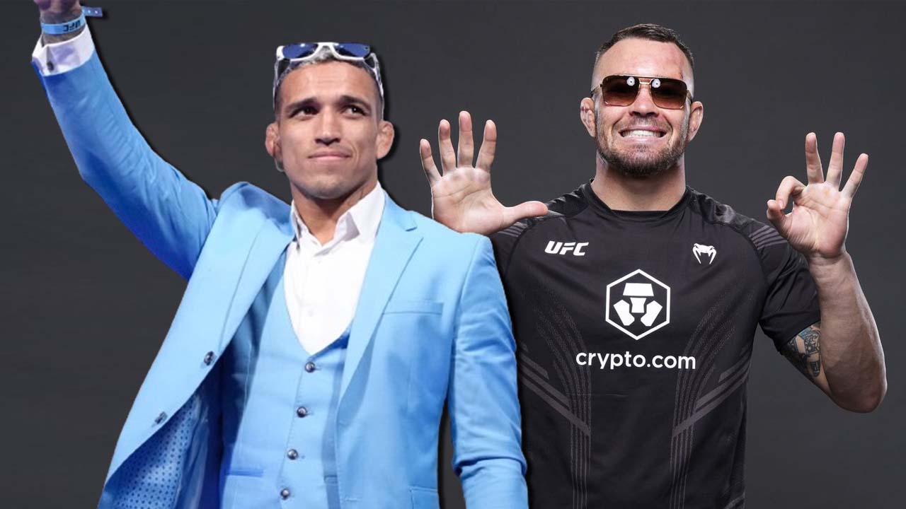 Charles Oliveira shows interest in Colby Covington collision