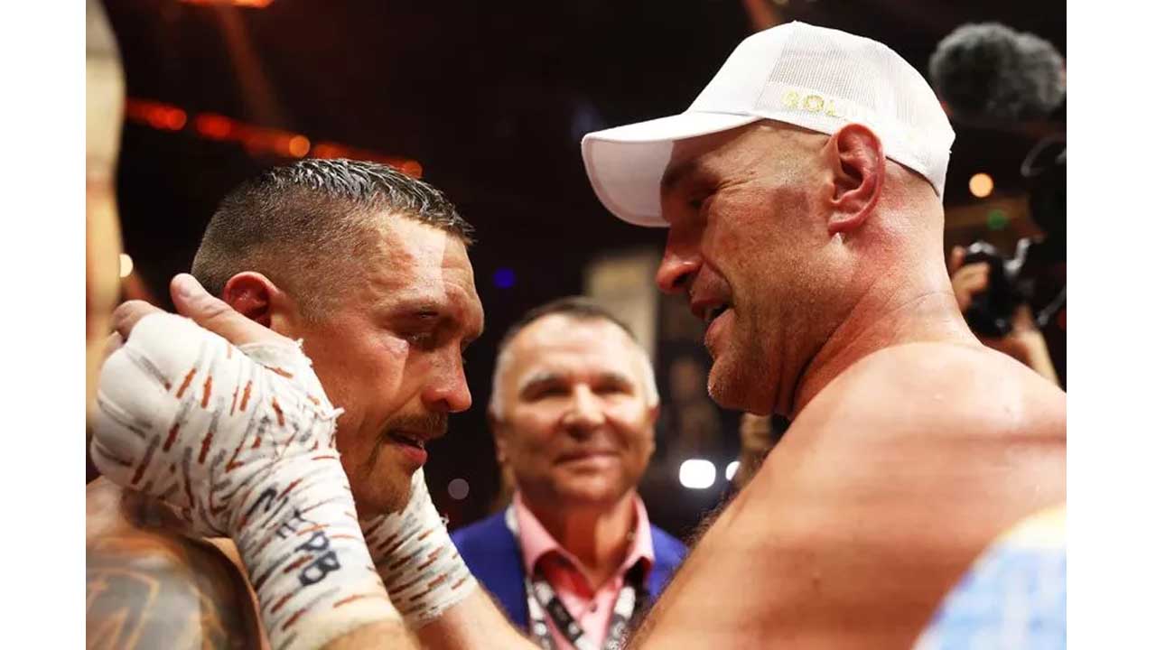 Tyson Fury makes a unique offer to Oleksandr Usyk in a private chat after an insulting defeat