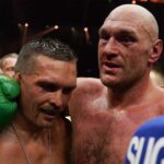 Tyson Fury reacts to decision loss to Oleksandr Usyk last night in Saudi Arabia