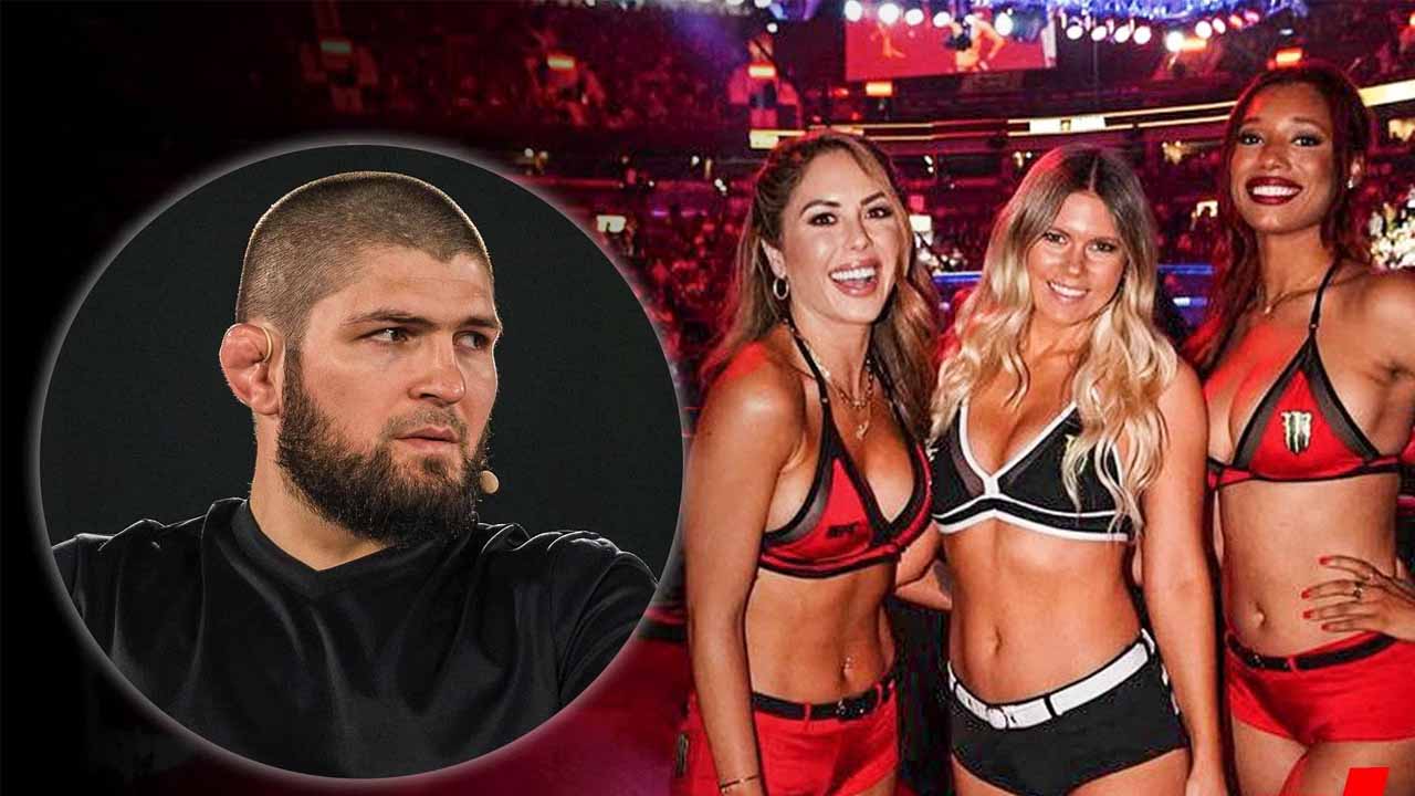 When MMA ring girl admitted that she changed her clothes because of Khabib Nurmagomedov