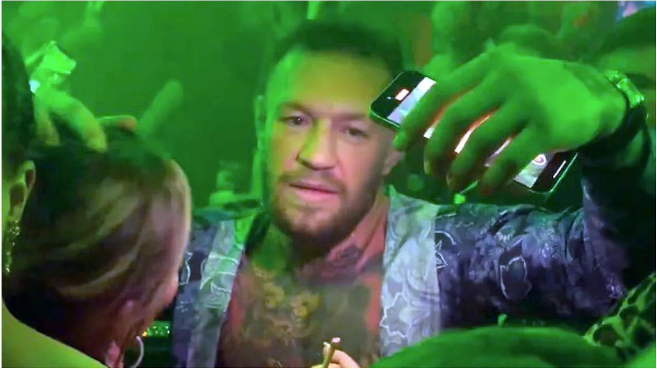 Conor McGregor parties with models a few weeks before the UFC 303 fight
