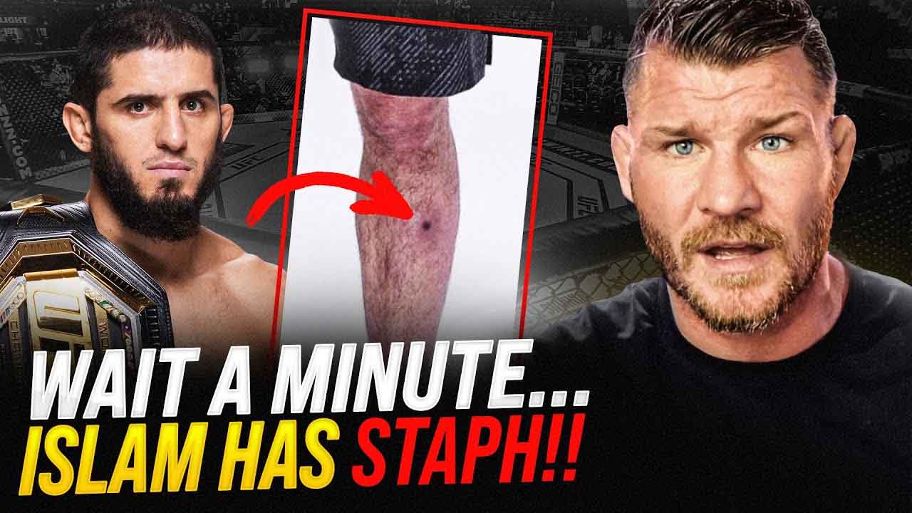 Michael Bisping explained the topic of Islam Makhachev's rumored staph infection and how it can at UFC 302