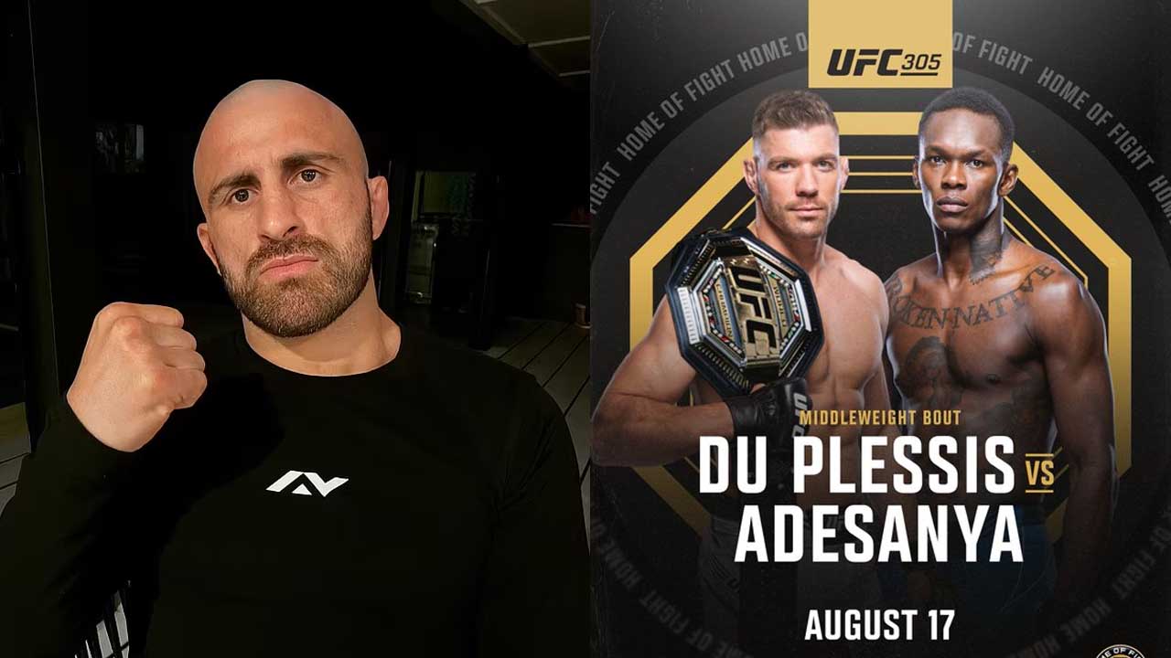 Alexander Volkanovski shared a strong prediction for Israel Adesanya's comeback against Dricus du Plessis