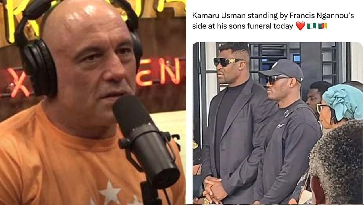 Francis Ngannou opens up to Joe Rogan about the loss of his 15-month-old son