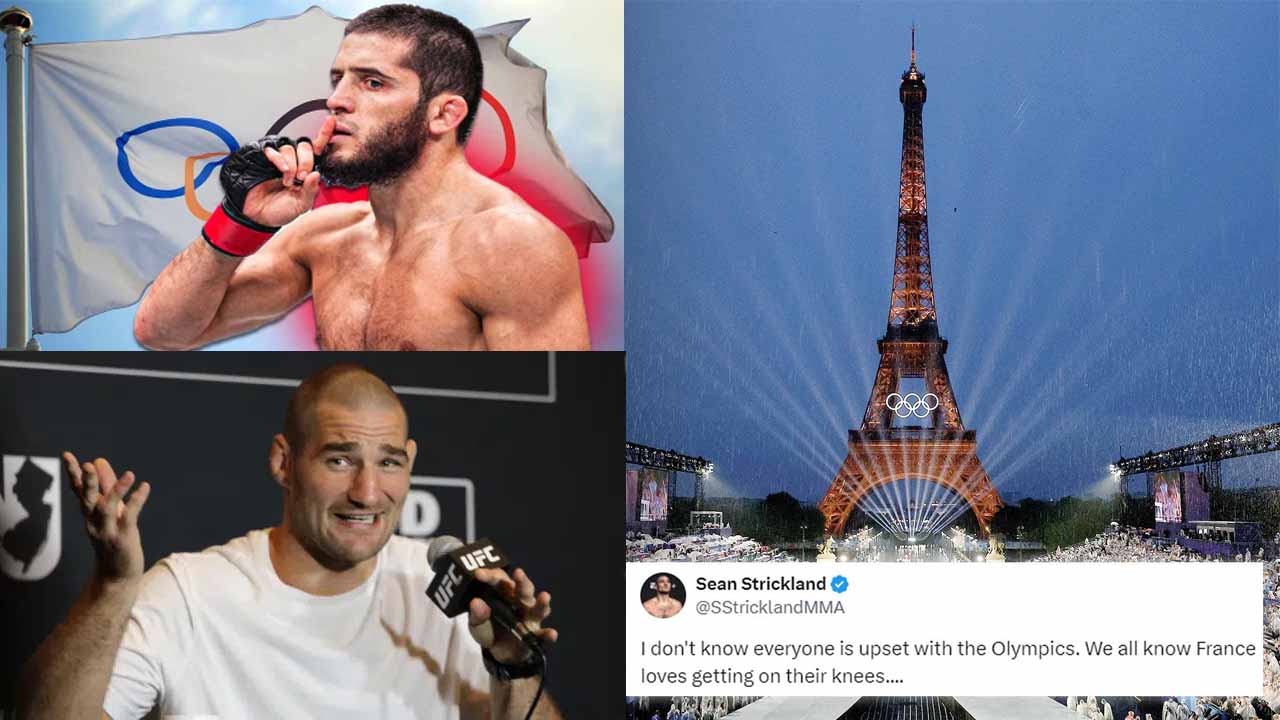 Islam Makhachev, Andrew Tate, Sean Strickland and others are furious over the opening ceremony of the Olympic Games in Paris