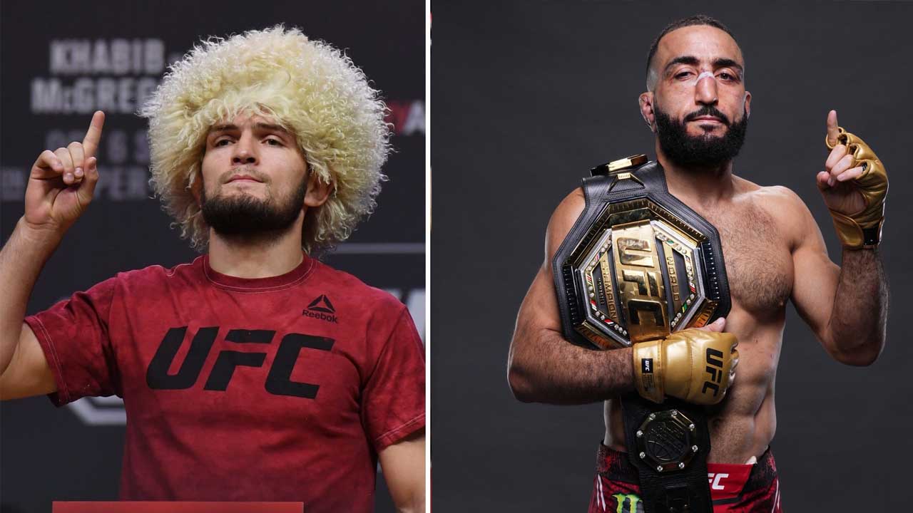 Khabib Nurmagomedov react to Belal Muhammad's win over Leon Edwards at UFC 304, fans prasie Khabib’s plan for Belal