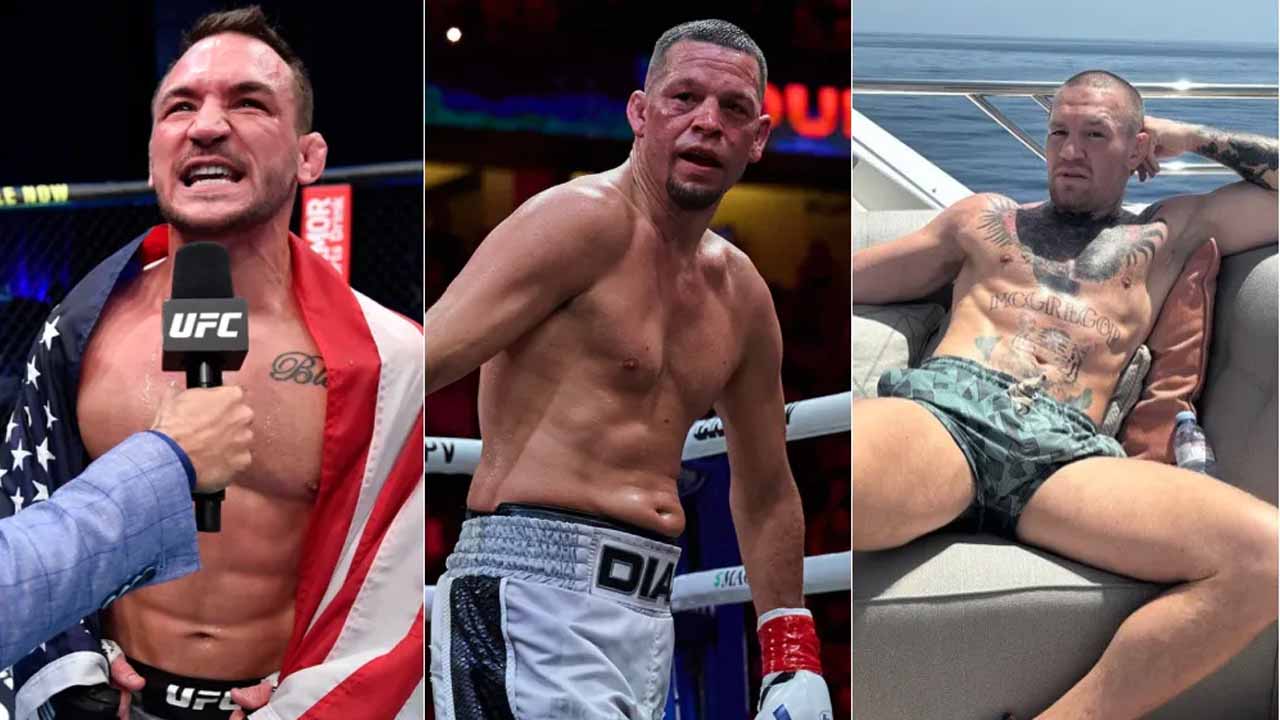 Michael Chandler offers Nate Diaz showdown at Noche UFC while Conor McGregor 'sits on a yacht'