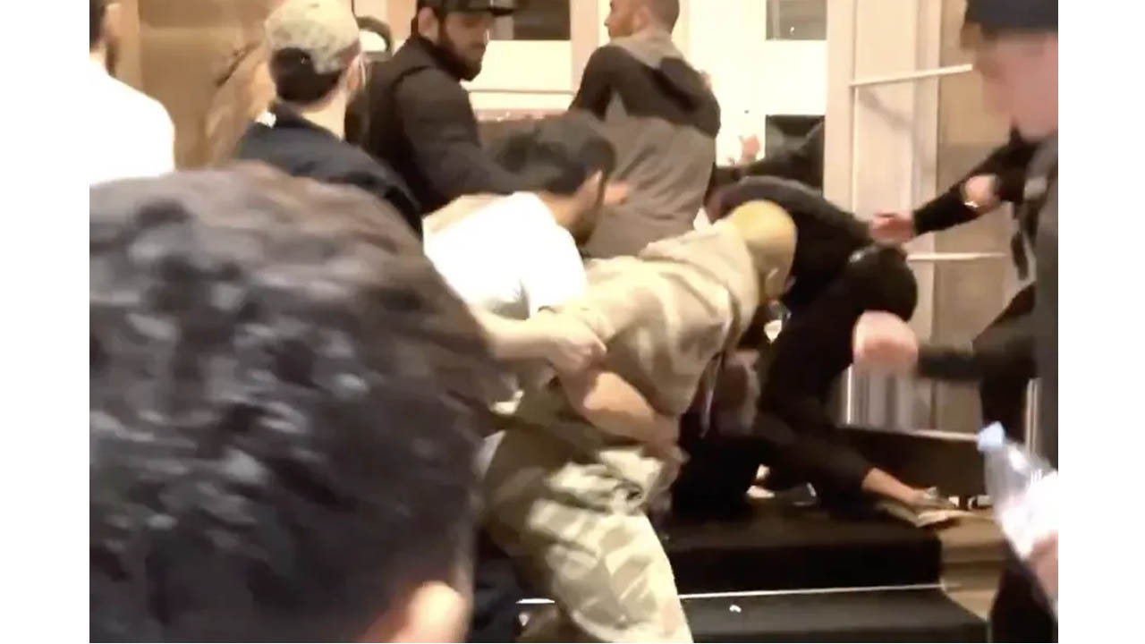 Muhammad Mokaev and Manel Kape get into explosive brawl at UFC 304 hotel; both fighters react