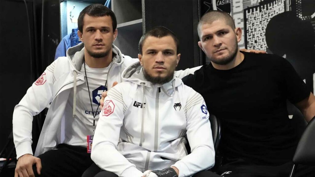 'The Eagle' returns to corner cousin Umar Nurmagomedov at UFC on ABC 7