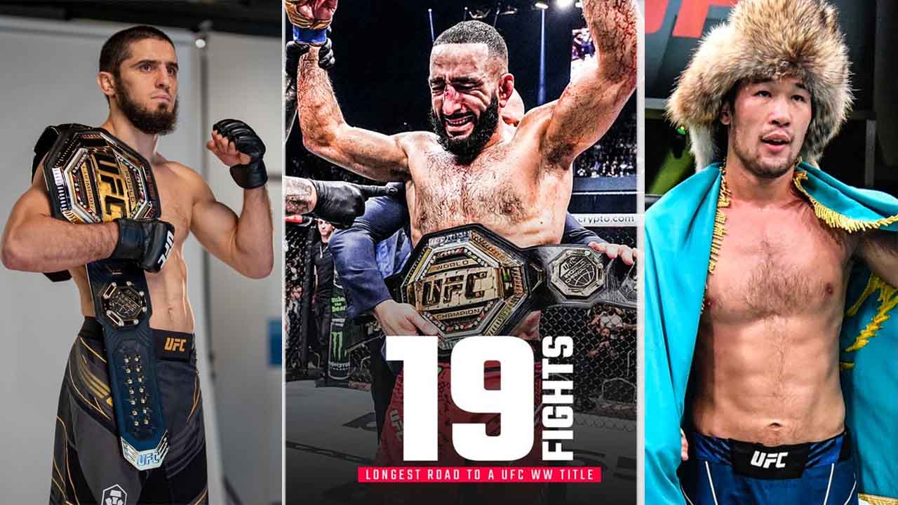 The future of Islam Makhachev and Shavkat Rakhmonov is explained after Belal Muhammad's victory over Leon Edwards at UFC 304