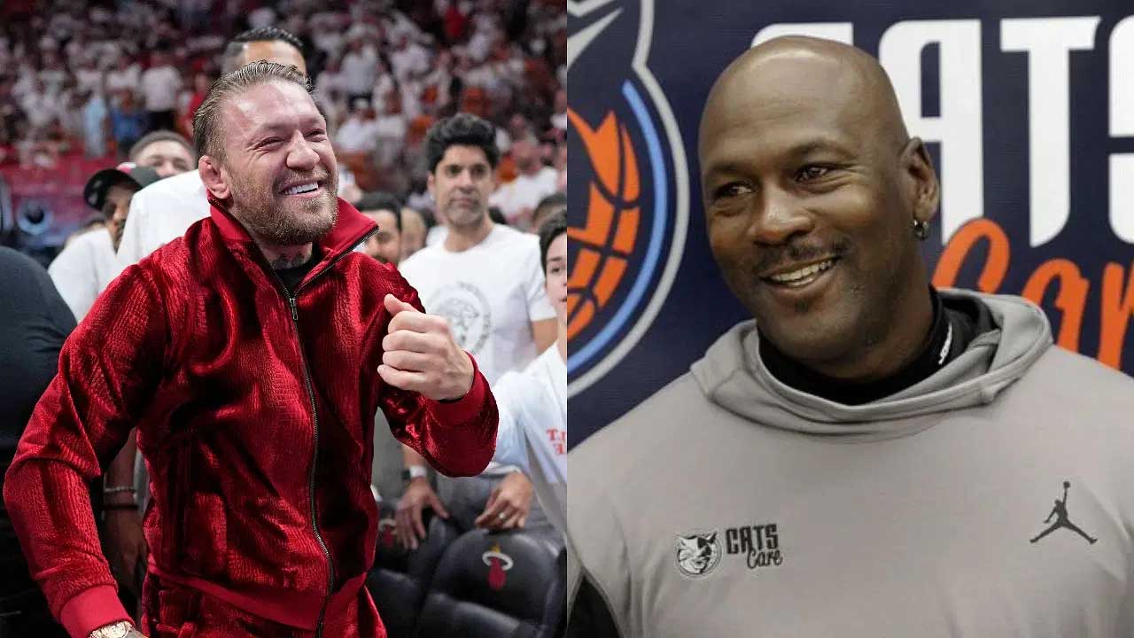 Conor McGregor Sees Himself in Michael Jordan's Legendary Moves